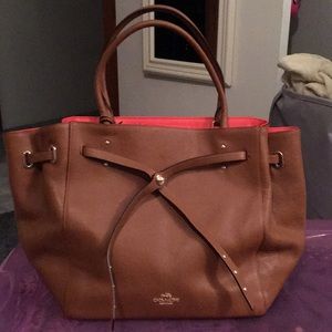 Brand New Leather Coach Purse